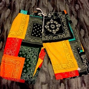 Lrg bandana shorts